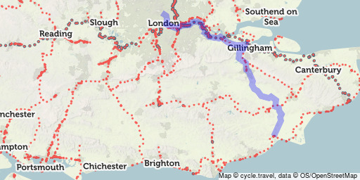 Bike map | Cycle route planner | cycle.travel