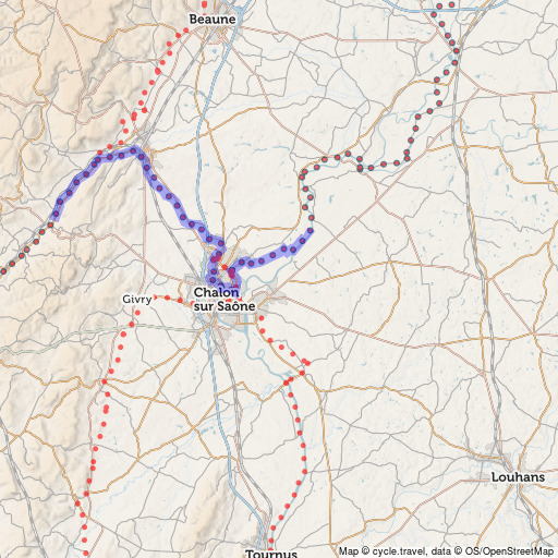 cycle paths map