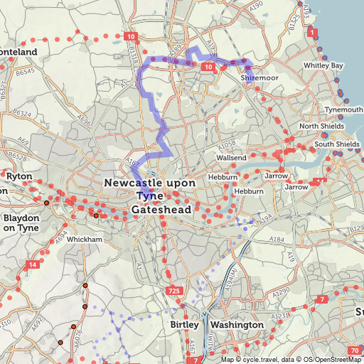 Bike Map | Cycle Route Planner | Cycle.travel