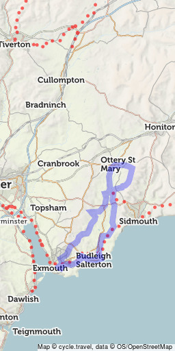 cycle paths map