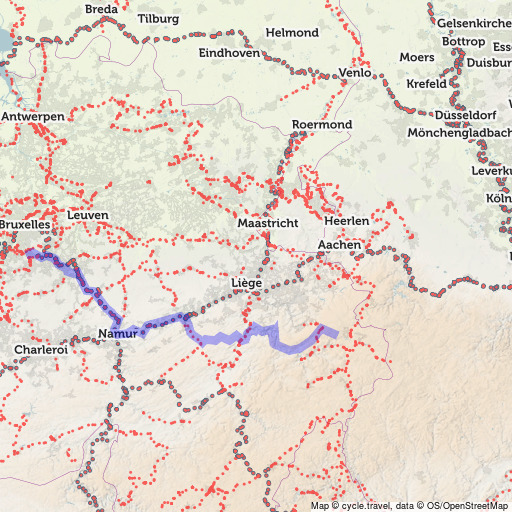 bike map route planner