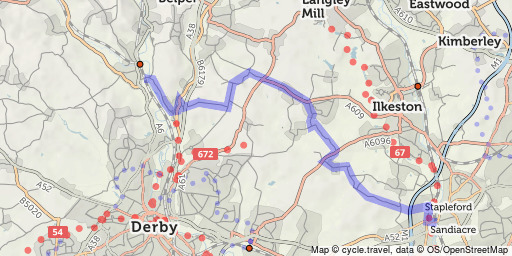 bike route planner with elevation