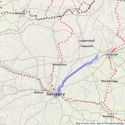 cycle paths map