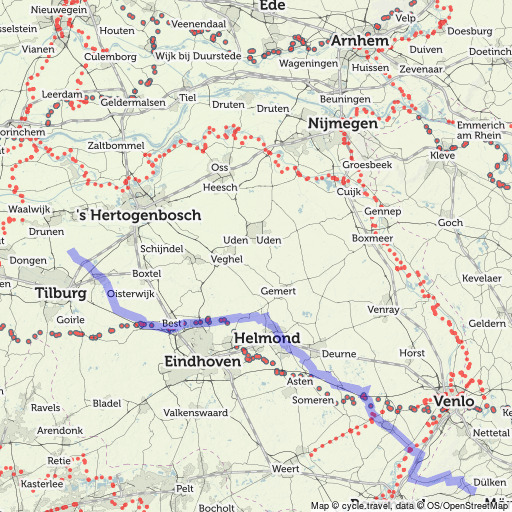 Bike map | Cycle route planner | cycle.travel