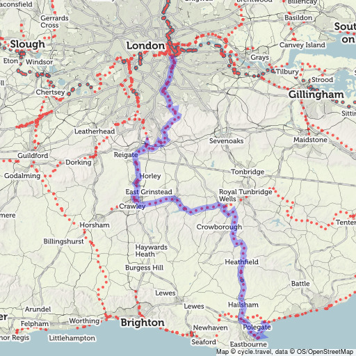 Bike Map | Cycle Route Planner | Cycle.travel