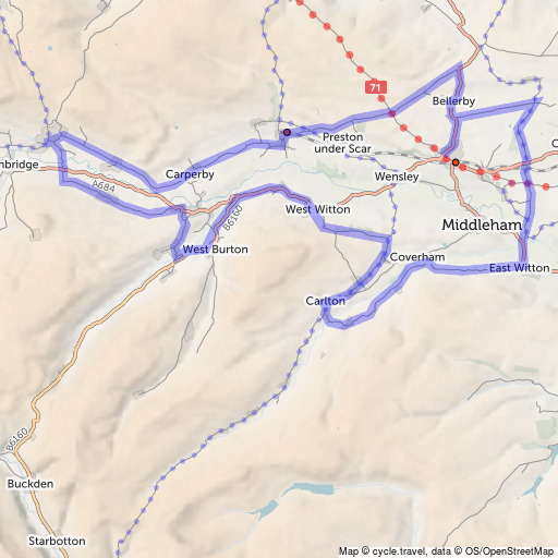 Bike map Cycle route planner cycle.travel