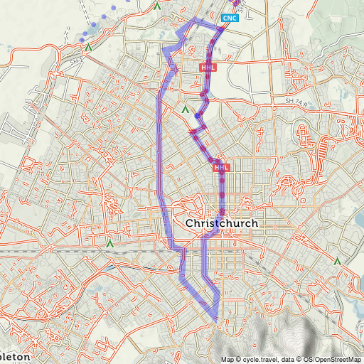 Bike map Cycle route planner - 515219 