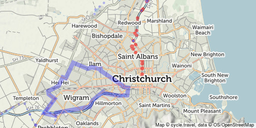 Bike map Cycle route planner - 515222 