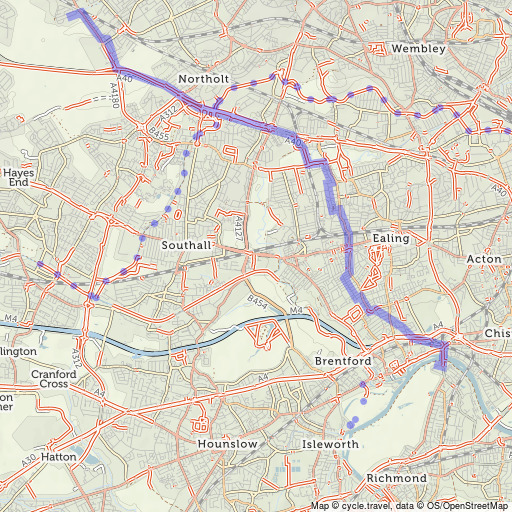 road cycle route planner