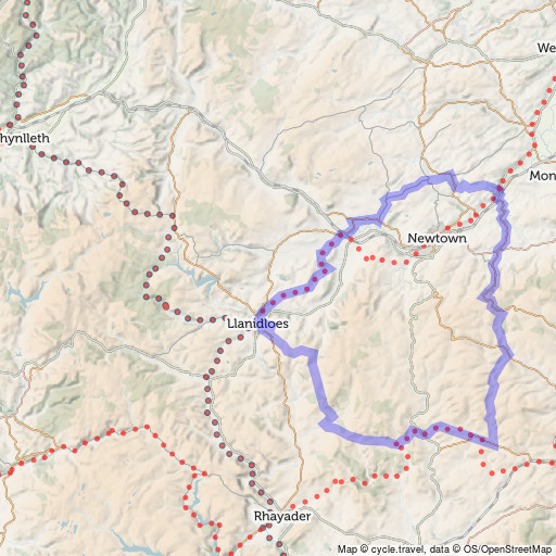 Bike map Cycle route planner - 526210 