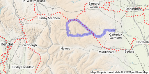 Bike map Cycle route planner - 535272 
