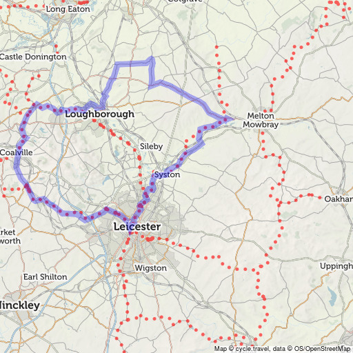 Bike map Cycle route planner - 563422 