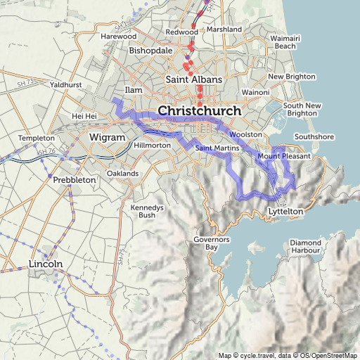 Bike map Cycle route planner - 569128 