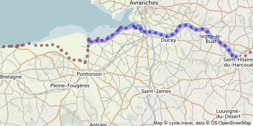 Bike map Cycle route planner - 608268 