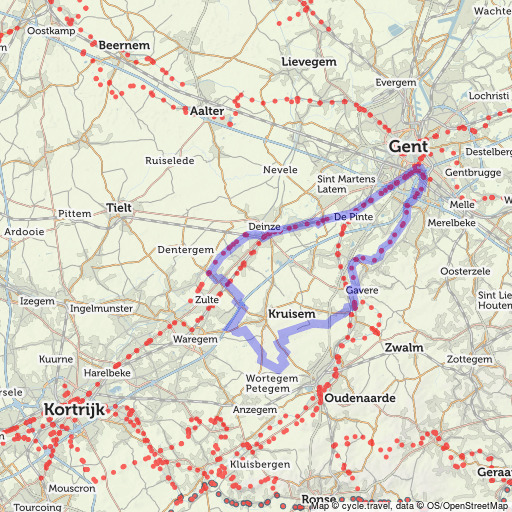 Bike map | Cycle route planner | cycle.travel