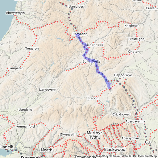 Bike map Cycle route planner cycle.travel