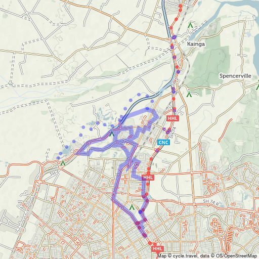 Bike map Cycle route planner cycle.travel
