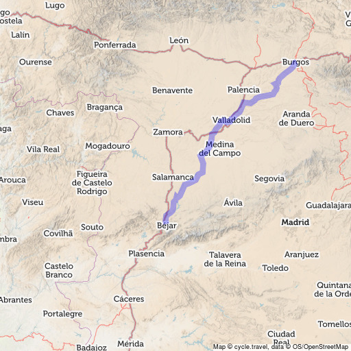 Bike map Cycle route planner cycle.travel