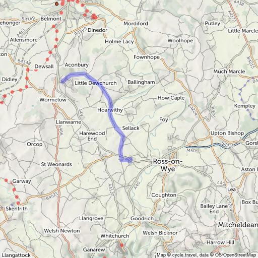 Bike map Cycle route planner cycle.travel