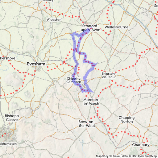 Bike map Cycle route planner cycle.travel