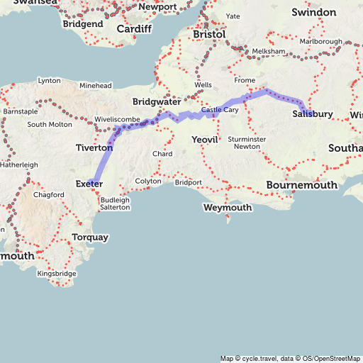 Bike map Cycle route planner - 804038