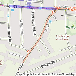 Bike map Cycle route planner - 805868 