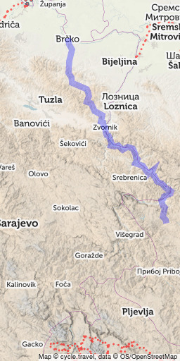 Bike map Cycle route planner - 808715 