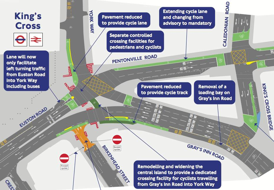Last chance to object to King's Cross plans London cycle.travel